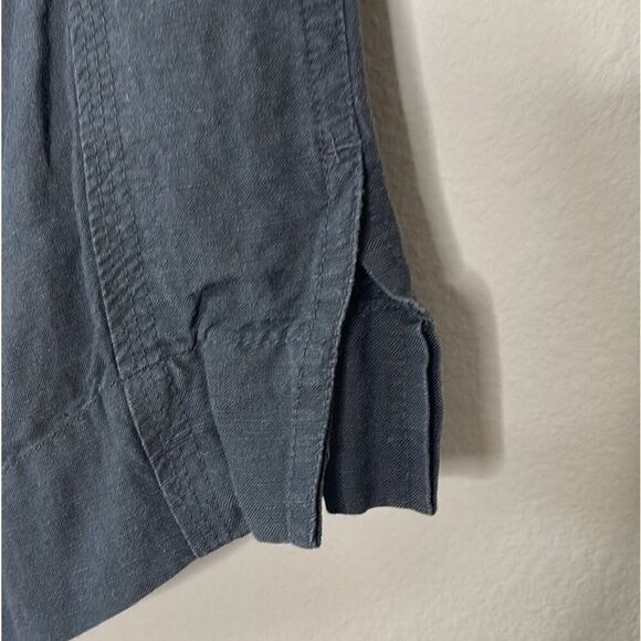 DIESEL LINEN CARGO SILK POCKETS WOMEN'S SHORTS SIZE 31 - Picture 6 of 8
